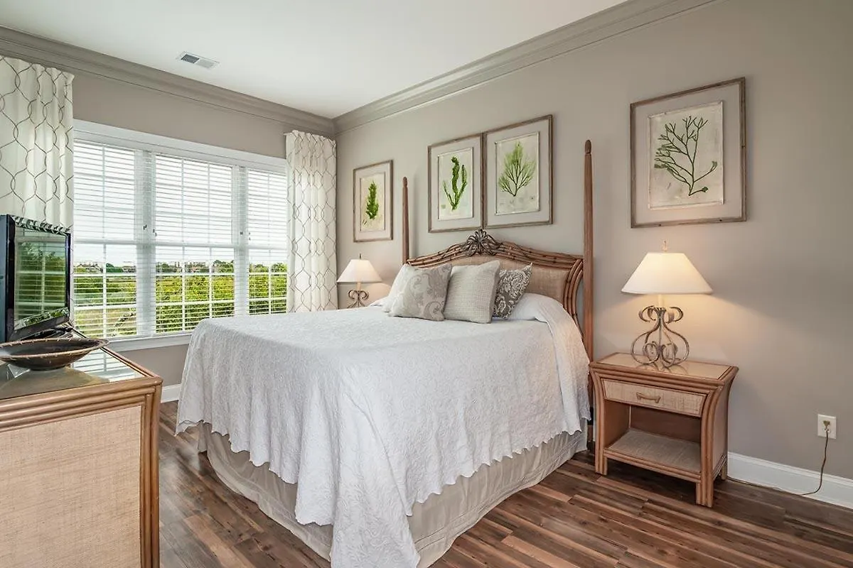 Bright And Airy 3br Marsh Views Outdoor Pool Villa Pawleys Island
